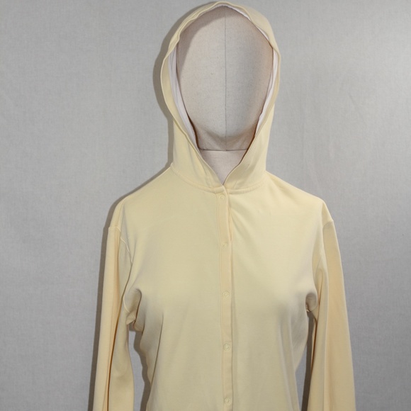 Abercrombie & Fitch Yellow Cotton Jacket - Picture 3 of 13